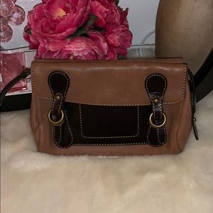 UGG leather wristlet